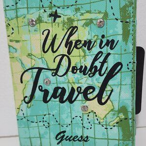Guess Los Angeles brand Passport Cover - When in Doubt Travel!